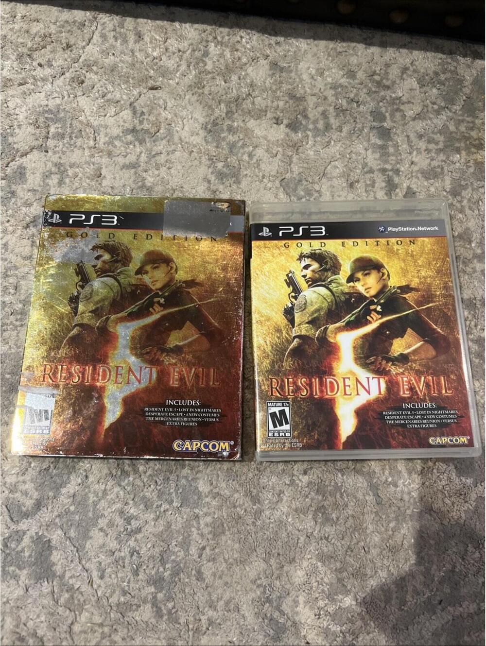 Resident Evil 5 Gold Edition (Sony PlayStation 3) Survival Horror Video Game